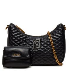 Torebka Liu Jo. Czarne torebki do ręki damskie Liu Jo, bez wzorów, wizytowe, bez dodatków. Za 399.99 zł.