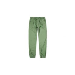 Spodnie sportowe męskie Champion Elastic Cuff Pants. Zielone spodnie sportowe męskie Champion, m, bez wzorów, z bawełny, na fitness i siłownię. Za 256.75 zł.