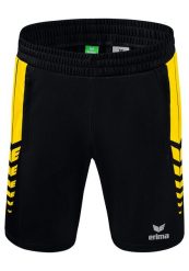 Szorty Erima Worker Six Wings. Czarne krótkie spodenki sportowe męskie Erima, m, bez wzorów, z materiału, na fitness i siłownię. Za 142.50 zł.