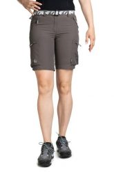 Spodenki szorty trekkingowe damskie Milo Ferlo Lady. Brązowe szorty damskie Milo, l, bez wzorów, z materiału. Za 329.99 zł.
