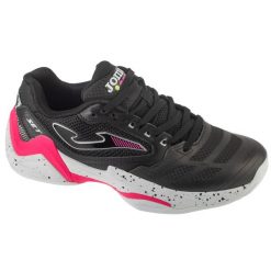 Buty do tenisa damskie, Set Lady 25 TSELW. Czarne obuwie sportowe damskie Joma, bez wzorów, tenisowe. Za 199.00 zł.