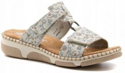 Rieker Rieker Slides Shoes 66292-90 białe 38. Białe klapki męskie Rieker. Za 265.20 zł.