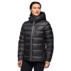 Kurtka puchowa damska Black Diamond Vision Down Parka. Czarne kurtki damskie Black Diamond, l, bez wzorów, z puchu, sportowe, bez kaptura. Za 979.99 zł.