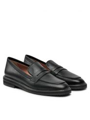 Pollini Lordsy SA10093G1LTDG000 Czarny. Czarne mokasyny damskie Pollini, ze skóry. Za 1,009.00 zł.