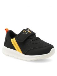 Action Boy Sneakersy YI265699(II)CH Czarny. Czarne buty sportowe chłopięce Action Boy, bez wzorów, z materiału, bez zapięcia. Za 89.99 zł.