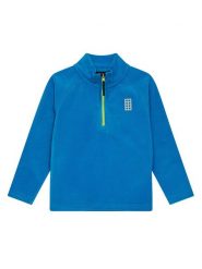 LEGO Polar Sinclair 22972 Niebieski Regular Fit. Niebieskie bluzy dla chłopców LEGO, bez wzorów, z polaru, bez ramiączek, bez kaptura. Za 129.99 zł.
