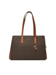 MICHAEL Michael Kors Torebka Laila 30S5G9IT2B Brązowy. Brązowe torebki do ręki damskie MICHAEL Michael Kors, bez wzorów, z materiału, bez dodatków. Za 1,329.00 zł.