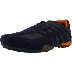 Buty GEOX U4207K 022EK UOMO SNAKE Czarny. Czarne trekkingi męskie Geox, na fitness i siłownię. Za 431.99 zł.