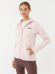 Columbia Polar W Sweater Weather™ Full Zip 1958933 Różowy Regular Fit. Czerwone bluzy sportowe damskie Columbia, s, bez wzorów, z polaru, bez kaptura. Za 249.99 zł.