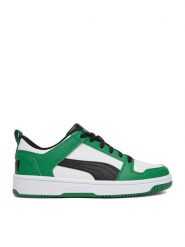 Puma Sneakersy C-REBOUND LAYUP LO SL JR 37049024 Zielony. Zielone buty sportowe chłopięce Puma, bez wzorów, z materiału, bez zapięcia. Za 249.99 zł.