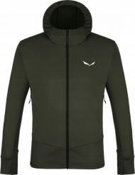 Bluza puez pl hd-dark olive-50 (l) SALEWA. Zielone bluzy męskie NoName, l, bez wzorów, bez kaptura. Za 655.69 zł.