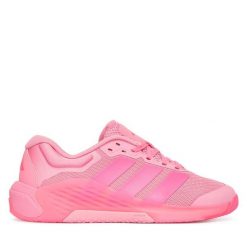 Buty na siłownię adidas. Czerwone obuwie sportowe damskie Adidas, bez wzorów, na fitness i siłownię. Za 589.99 zł.