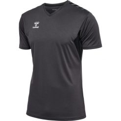 Jersey Hummel Authentic. Szare koszulki sportowe męskie Hummel, l, bez wzorów, z jersey, bez kołnierzyka, bez ramiączek, do piłki ręcznej. Za 188.00 zł.