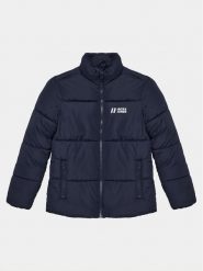 Jack & Jones Junior Kurtka zimowa 12238960 Granatowy Regular Fit. Niebieskie buty zimowe chłopięce Jack & Jones Junior, bez wzorów, z syntetyku, bez zapięcia. Za 149.99 zł.