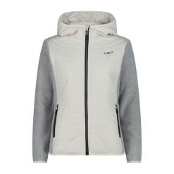 Bluza damska turystyczna CMP 34H3006. Białe bluzy sportowe damskie CMP, m, bez wzorów, bez kaptura, trekkingowe. Za 340.00 zł.