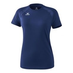 Koszulka damska Erima Performance. Niebieskie koszulki sportowe damskie Erima, uniwersalny, bez wzorów, z materiału, bez kołnierzyka, bez ramiączek, do biegania. Za 117.50 zł.