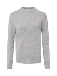 Franco Callegari Sweter z dzianiny merino Kobiety drobna dzianina szary, XL. Szare swetry damskie Franco Callegari, xl, bez wzorów, z dzianiny, bez kołnierzyka, bez ramiączek, bez kaptura. Za 299.95 zł.