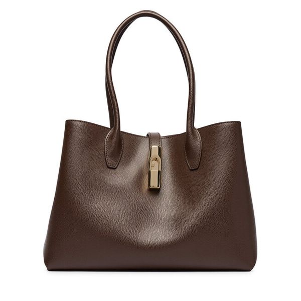 Torebka Furla. Brązowe torebki do ręki damskie Furla, bez wzorów, klasyczne, bez dodatków. Za 1,579.00 zł.