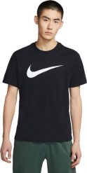 Nike Nike NSW Icon Swoosh t-shirt 010 : Rozmiar - XL. T-shirty męskie Nike, m, bez wzorów, bez kołnierzyka. Za 97.18 zł.
