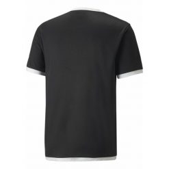 Koszulka piłkarska męska PUMA teamLIGA Jersey. Białe koszulki sportowe męskie Puma, m, bez wzorów, z jersey, bez kołnierzyka, bez ramiączek, do piłki nożnej. W wyprzedaży za 84.00 zł.