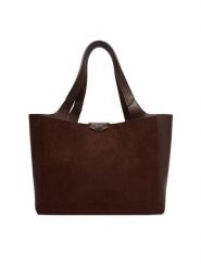 DKNY Torebka Willa R53AMG32 Brązowy. Brązowe torebki do ręki damskie DKNY, bez wzorów, z materiału, bez dodatków. Za 789.99 zł.