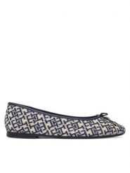 Tommy Hilfiger Baleriny Th Charm Jacquard Ballerina FW0FW09504 Kolorowy. Baleriny damskie Tommy Hilfiger, bez wzorów, z materiału, bez obcasa. Za 369.99 zł.