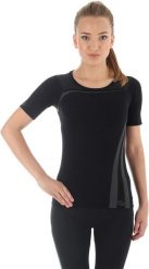 Brubeck Koszulka damska z krótkim rękawem "INSPIRATION" czarna r. XL (SS10780). Czarne t-shirty damskie Brubeck, xl, bez wzorów, bez kołnierzyka. Za 90.09 zł.