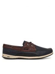 Clarks Półbuty Orson Sail 26186198 Granatowy. Niebieskie półbuty na co dzień męskie Clarks, ze skóry, bez zapięcia. Za 519.99 zł.