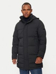 Hechter Paris Płaszcz zimowy 45017 142205 Czarny Regular Fit. Czarne płaszcze męskie Hechter Paris, na zimę, m, bez wzorów, z syntetyku, bez kaptura. Za 1,399.00 zł.