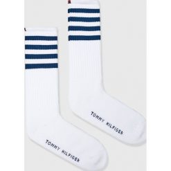 Tommy Hilfiger - Skarpety. Szare skarpety męskie marki Tommy Hilfiger, z bawełny. W wyprzedaży za 29.90 zł.