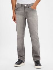 True Religion Dżinsy Mężczyźni Bawełna szary, 34-32. Szare jeansy męskie True Religion, wakacyjne. Za 599.95 zł.