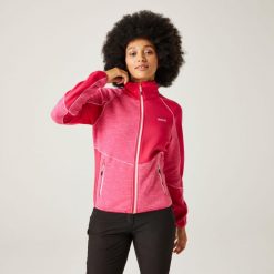 Lindalla VII damska bluza. Czerwone bluzy sportowe damskie Regatta, bez wzorów, z elastanu, bez kaptura, trekkingowe. W wyprzedaży za 119.99 zł.