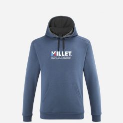 Bluza z kapturem MILLET M Millet Sweat Hoodie Granatowy. Niebieskie bluzy sportowe męskie Millet, l, bez wzorów, z kapturem, wspinaczkowe. Za 400.00 zł.