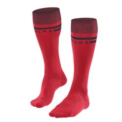 Podkolanówki damskie Falke SK7 Race. Czerwone skarpety damskie Falke, bez wzorów, z elastanu. Za 179.00 zł.