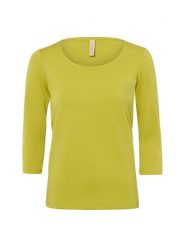 Soyaconcept® Koszulka damska SC-Pylle Kobiety zielony, XL. Zielone t-shirty damskie xl, bez wzorów, z bawełny, bez kołnierzyka. Za 149.95 zł.