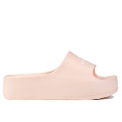 Klapki damskie na basen O'NEILL LAINHA SLIDER WOMEN LOW. Czerwone klapki damskie O'Neill, bez wzorów, bez obcasa. W wyprzedaży za 89.00 zł.