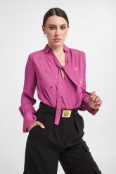 Koszula damska typu body ELISABETTA FRANCHI. Koszule damskie Elisabetta Franchi, bez wzorów, bez kołnierzyka, bez ramiączek. W wyprzedaży za 1,505.40 zł.