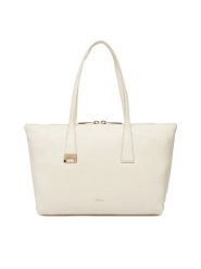 Furla Torebka Olivia M WB01977 HSF000 CN PNN00 Biały. Białe torebki do ręki damskie Furla, bez wzorów, ze skóry, bez dodatków. Za 1,529.00 zł.