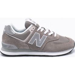 New Balance - Buty ML574EGG. Szare buty sportowe męskie New Balance, z materiału. W wyprzedaży za 269.90 zł.