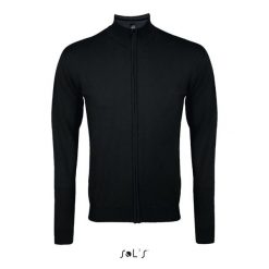 Kamizelka Sol's Gordon. Czarne bluzy męskie SOL'S, m, bez wzorów, bez kaptura. W wyprzedaży za 246.00 zł.