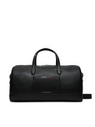Tommy Hilfiger Torba Th Central Duffle AM0AM13485 Czarny. Czarne torby sportowe męskie Tommy Hilfiger, bez wzorów, ze skóry. Za 669.99 zł.