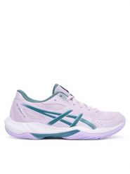 Asics Buty halowe Gel-Rocket 12 1072A119 Fioletowy jasny. Fioletowe obuwie sportowe damskie Asics, bez wzorów, ze skóry. Za 309.99 zł.