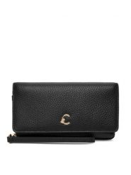 Coccinelle Torebka SSL Coccinelle C-Me E5 SSL 19 03 01 Czarny. Czarne kopertówki damskie Coccinelle, bez wzorów, ze skóry, bez dodatków. Za 489.99 zł.