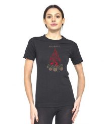 Koszulka damska z krótkim rękawem wełniana Brubeck OUTDOOR WOOL PRO. Czerwone t-shirty damskie Brubeck, m, bez wzorów, z dzianiny, klasyczne, bez kołnierzyka. Za 279.99 zł.