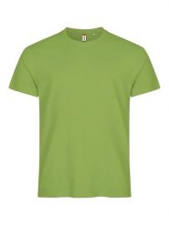 Clique Basic-T męski T-shirt dopasowany, light green. Zielone t-shirty męskie CLIQUE, m, bez wzorów, z bawełny, bez kołnierzyka. Za 81.37 zł.