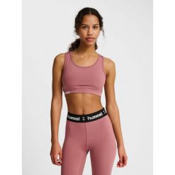 Biustonosz podtrzymujący dla kobiet Hummel Light. Fioletowe biustonosze Hummel, bez wzorów. Za 147.00 zł.