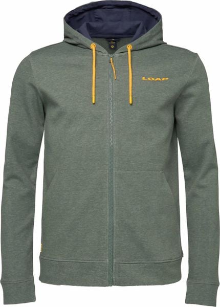 Bluza męska Loap Ecbasan zielona 2XL. Zielone bluzy męskie Scarpa, m, bez wzorów, z bawełny, z kapturem. Za 193.99 zł.