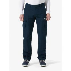 Spodnie żeglarskie męskie Helly Hansen HH QD Cargo Pant. Niebieskie spodnie sportowe męskie Helly Hansen, na lato, m, bez wzorów, trekkingowe. Za 356.99 zł.