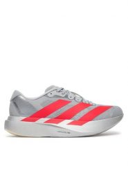 Adidas Buty do biegania adizero Evo Sl KI3381 Szary. Szare buty sportowe męskie Adidas, z materiału, bez zapięcia, do biegania. Za 542.99 zł.