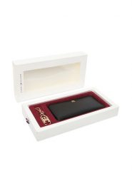 Tommy Hilfiger Zestaw portfel i brelok Lgr Za + Charm AW0AW18040 Czarny. Czarne portfele damskie Tommy Hilfiger, bez wzorów, ze skóry. Za 369.99 zł.